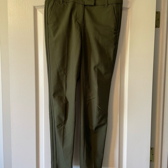 Olive Green Dress Pants, size 2 - Picture 2 of 5